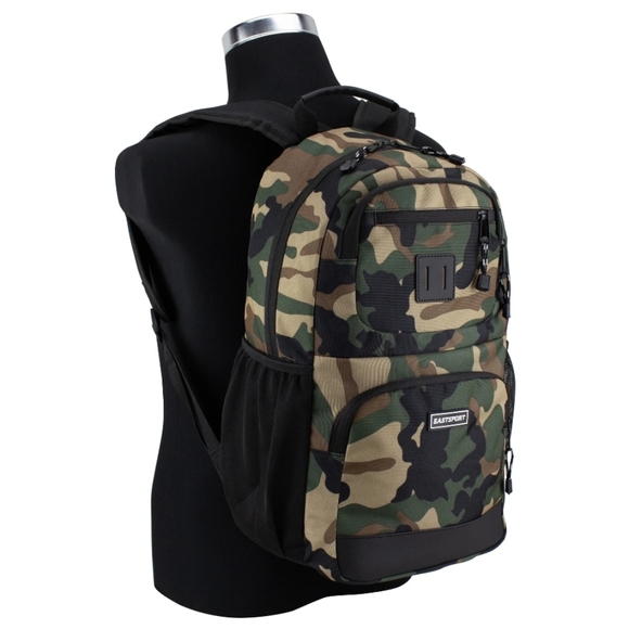 NWT Eastsport Eclipse Core 19" Backpack Army Camo Unisex - Picture 1 of 13